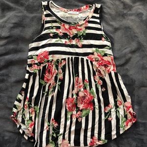 Cute Floral Tank